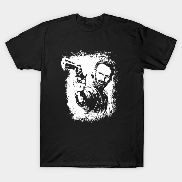 Rick Grimes Nightmare T-Shirt by RianSanto